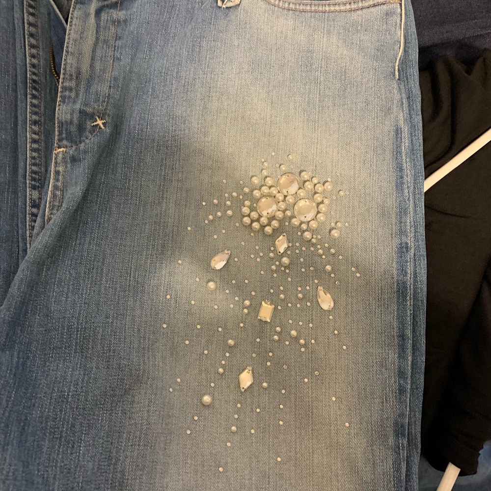 Plus Size Bling Jeans